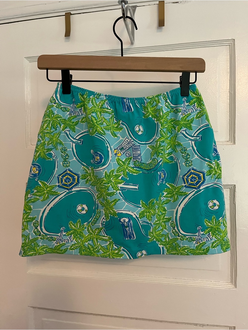 Lilly Pulitzer White Label Vintage Poolside Skirt